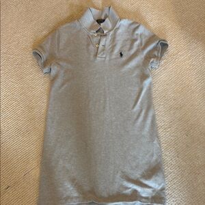 Polo by Ralph Lauren Light Gray Polo Dress